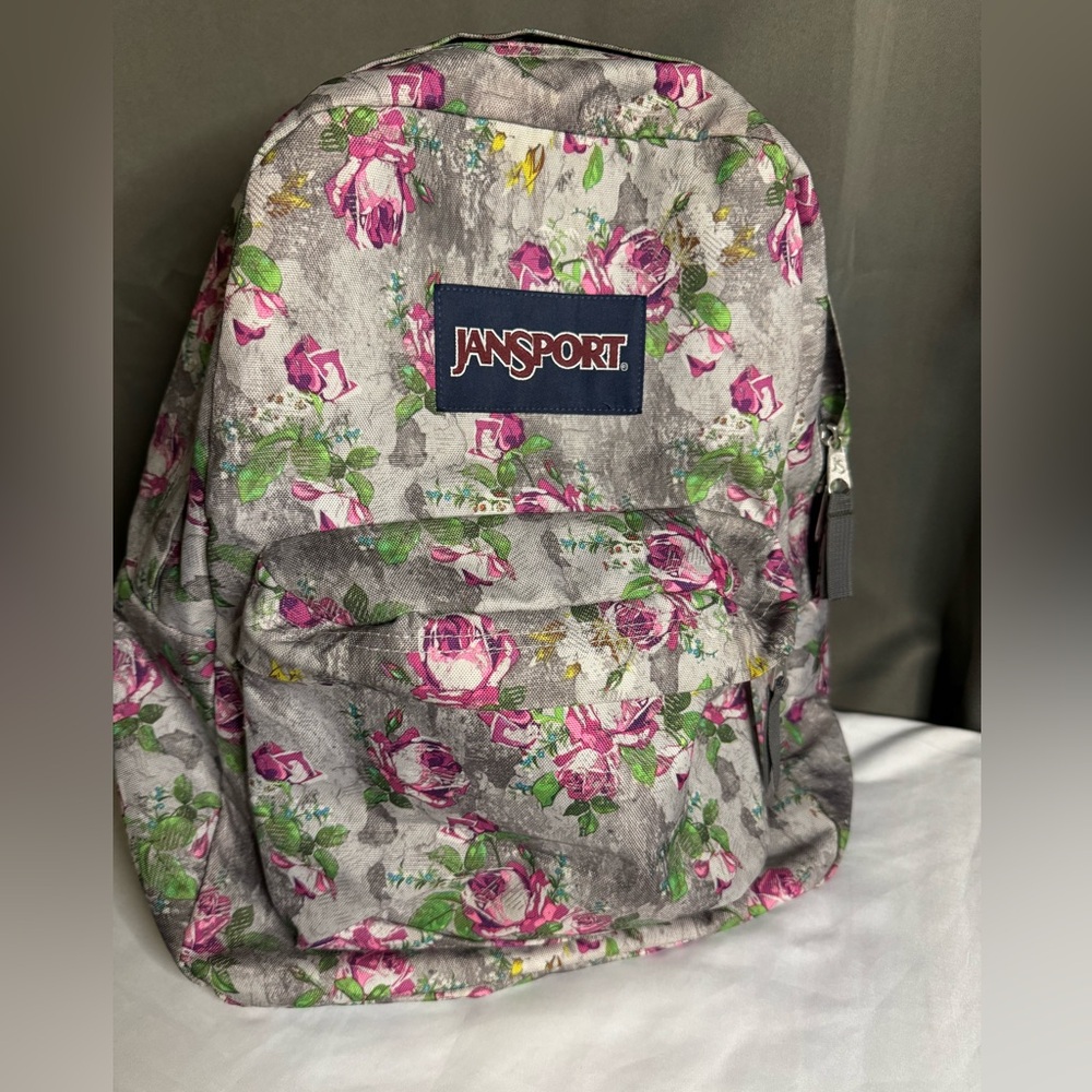 Floral Jansport Bag